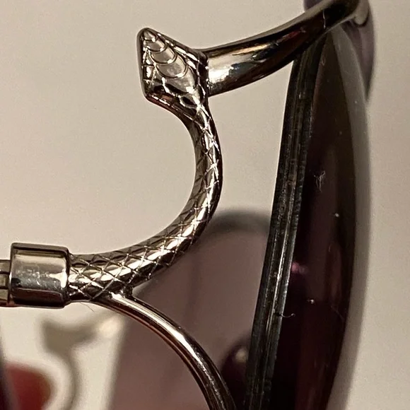 Roberto Cavalli Viola 530S 55Z Purple Silver Sunglasses 60  display picture 2